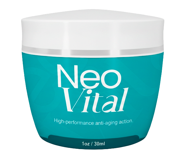 Neo Vital anti-aging cream jar